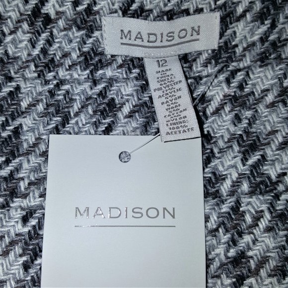 Women's Houndstooth Skirt - SZ12 - Picture 4 of 4